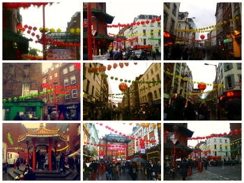 chinatown newyear collage